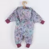 New Baby Softshellový kojenecký overal Mořské panny
