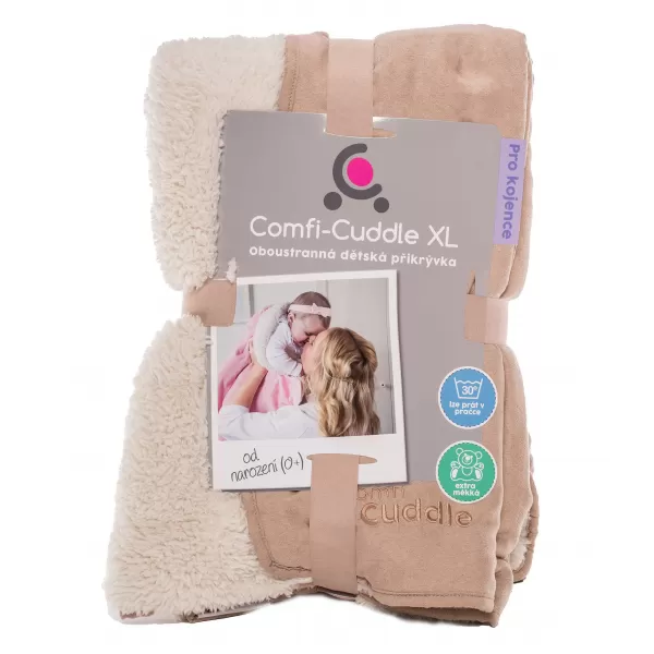 CuddleCo Dětská deka Comfi-Cuddle 140x100cm, Mink