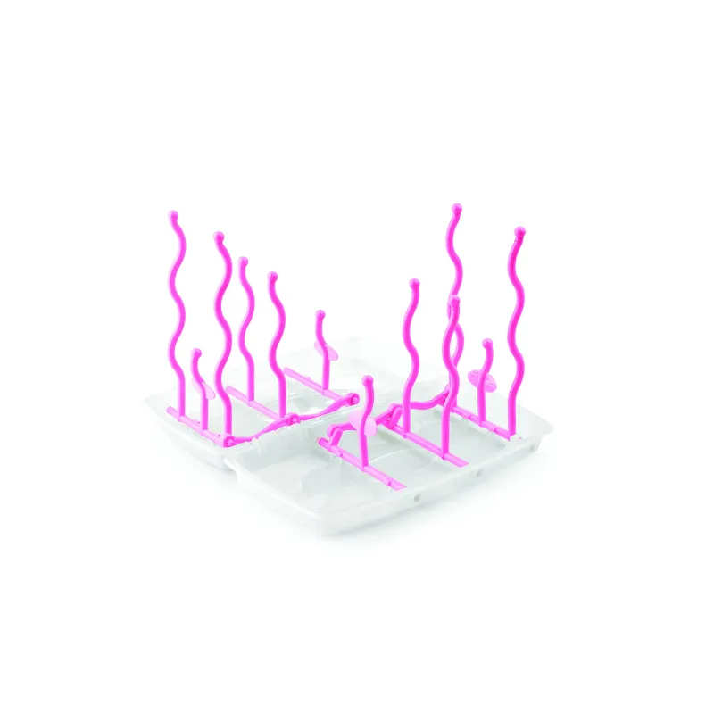 Nuvita Skládací stojan na láhve, Pink