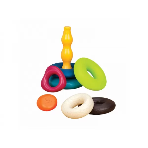 B.toys Pyramida z kroužků