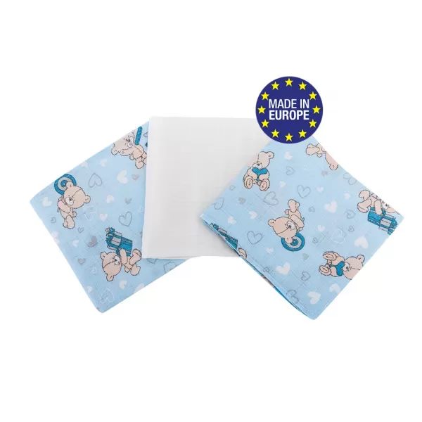 Bomimi Pleny bavlna Premium 140 g/m2 potisk, 80x70, 3ks