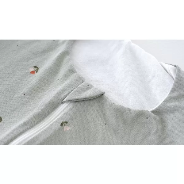 TRÄUMELAND Lehký spací pytel "to GO" Tencel Fiore Grün 110