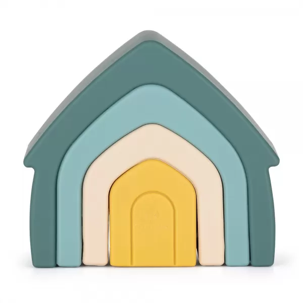 PETITE&MARS Hračka silikonová skládací TAKE&MATCH House 12m+