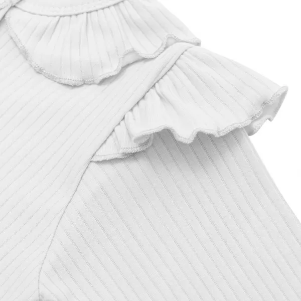 New Baby Kojenecký bavlněný overal Stripes bílý