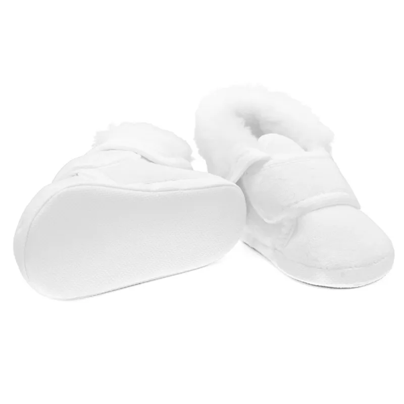 New Baby Kojenecké zimní semiškové capáčky ke křtu 3-6 m kluk