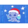 New Baby Vánoční bavlněné punčocháčky modré se slonem
