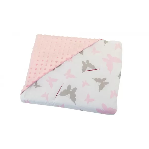 Bomimi Zavinovací deka do autosedačky minky motýlci