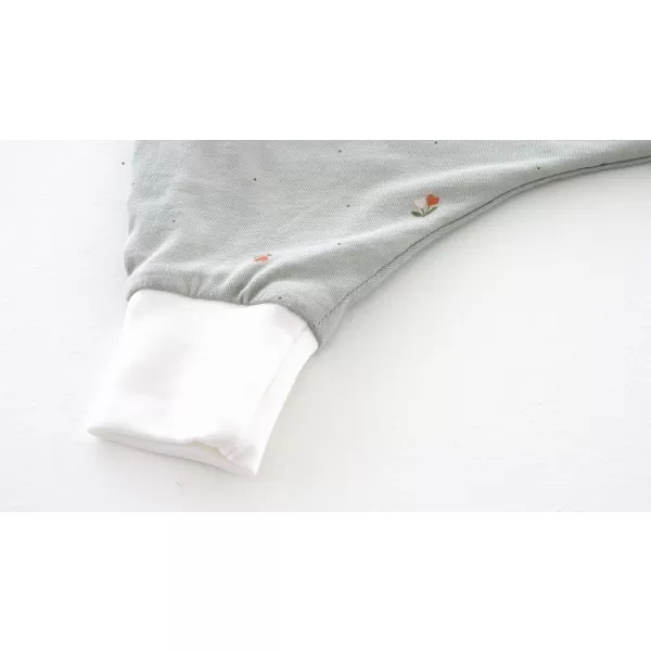 TRÄUMELAND Lehký spací pytel "to GO" Tencel Fiore Grün 110