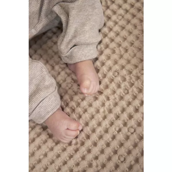 Meyco Deka do postýlky Waffle Teddy fleece