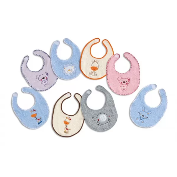 INTERBABY Bryndák froté velkro 20x30 cm