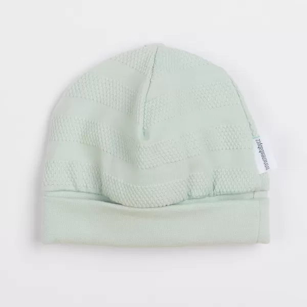 New Baby 4-dílná kojenecká soupravička do porodnice I AM mátová