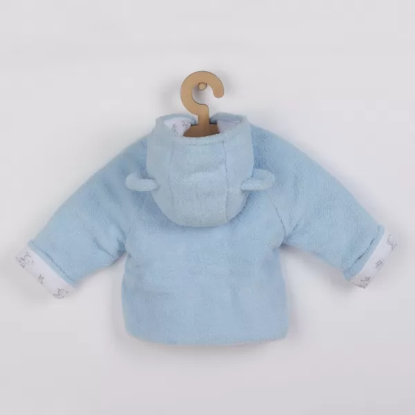 New Baby Zimní kabátek Nice Bear modrý