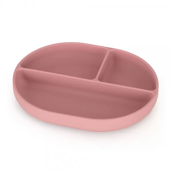 PETITE&MARS Talířek silikonový dělící oválný Take&Match 6m+