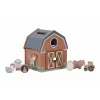 Little Dutch Domek s vkládacími tvary dřevěný Farma