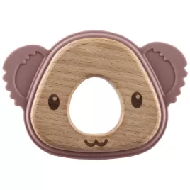 Zopa Silikonové dřevěné kousátko Koala