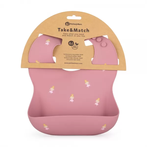 PETITE&MARS Bryndák silikonový Sam Take&Match 6m+