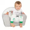 New Baby Body s potiskem Dámy, už jsem tady! - dárkové balení