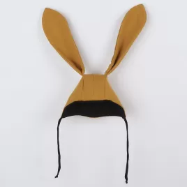 New Baby Kojenecká bavlněná čepička s oušky Favorite