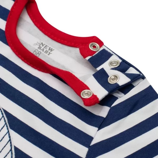 New Baby Klučičí letní overal Marine