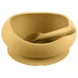 Zopa Silikonová miska se zvýšenými okraji a přísavkou