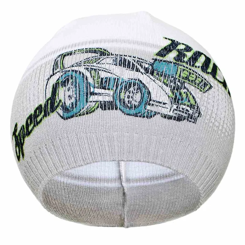 New Baby Podzimní dětská čepička Racing