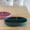 PETITE&MARS Talířek silikonový dělící oválný Take&Match 6m+