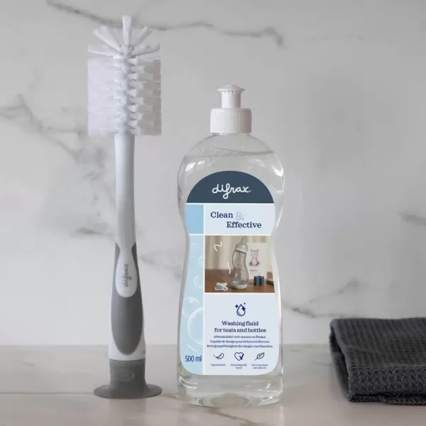 Difrax Mycí gel na dudlíky a lahvičky, 500ml