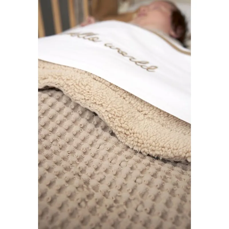 Meyco Deka Waffle Teddy fleece