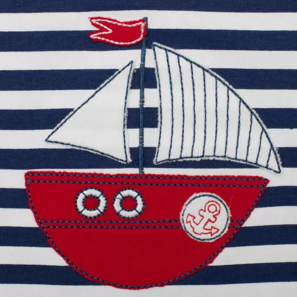 New Baby Klučičí letní overal Marine