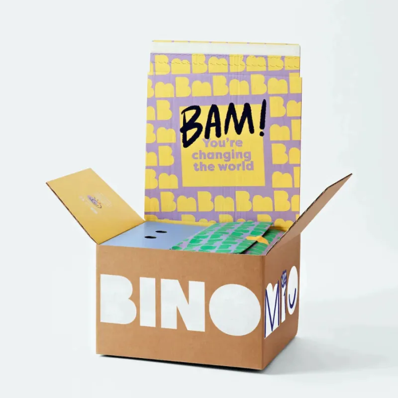 Bambino Mio Sada látkových plenek Little Rebel Bundle
