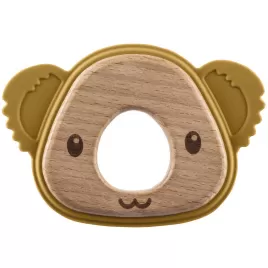 Zopa Silikonové dřevěné kousátko Koala