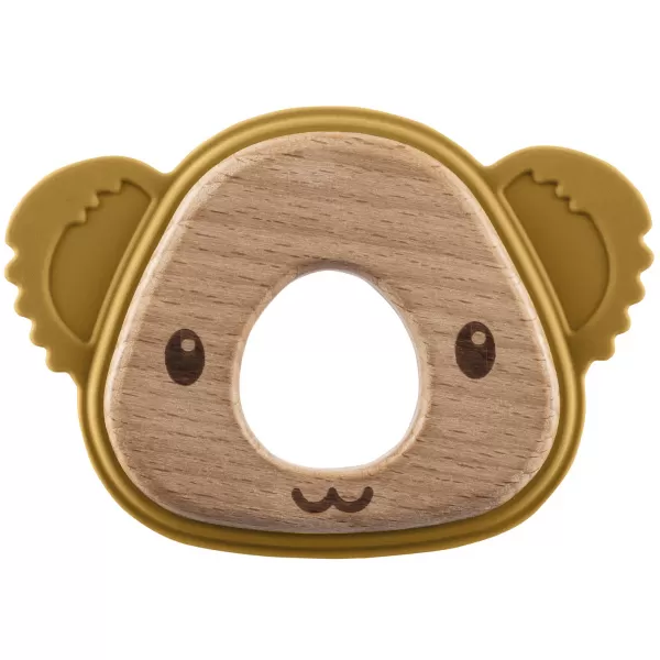 Zopa Silikonové dřevěné kousátko Koala