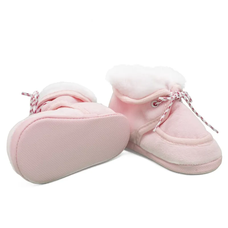 New Baby Kojenecké zimní capáčky růžové 0-3 m