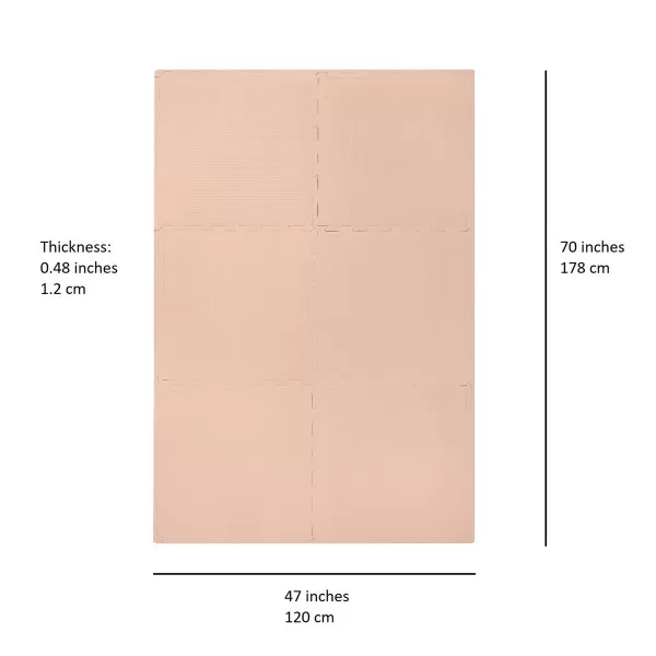 3 SPROUTS Pěnová hrací podložka