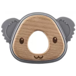 Zopa Silikonové dřevěné kousátko Koala
