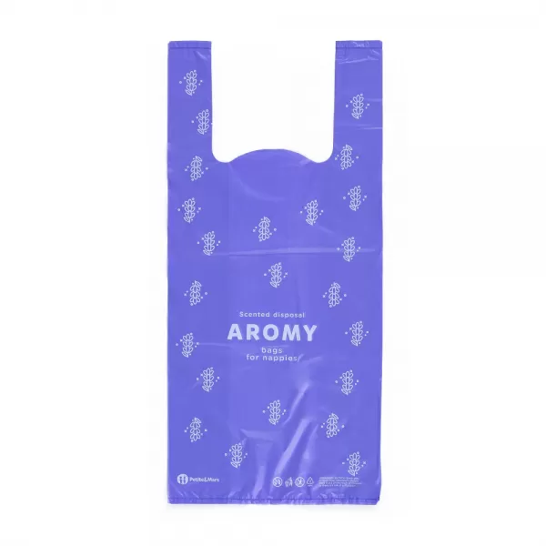 PETITE&MARS Sáčky voňavé na pleny s úchyty Aromy, 100 ks