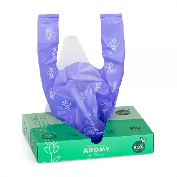 PETITE&MARS Sáčky voňavé na pleny s úchyty Aromy, 100 ks