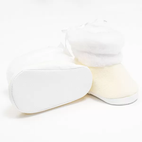 New Baby Kojenecké zimní kozačky béžové 3-6 m