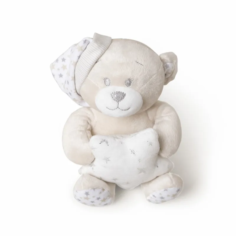 INTERBABY Deka měkká kuličky + přítulka + medvídek