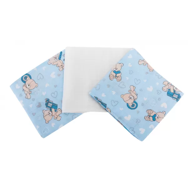 Bomimi Pleny bavlna Premium 140 g/m2 potisk, 80x70, 3ks