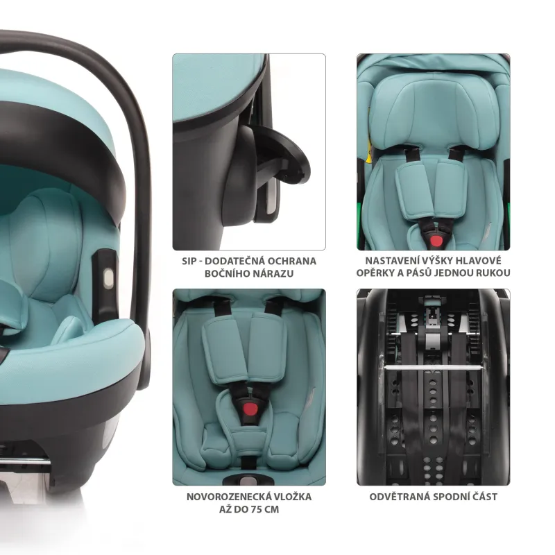 Zopa Autosedačka XM Plus i-Size bundle