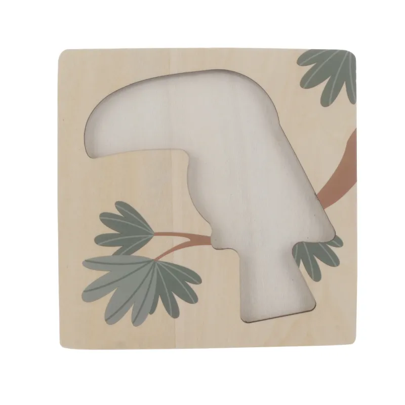 Zopa Dřevěné puzzle malé, Toucan