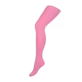 New Baby Dětské bavlněné punčocháče 3D růžové s puntíky