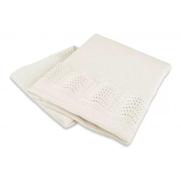 INTERBABY Deka přízová lem