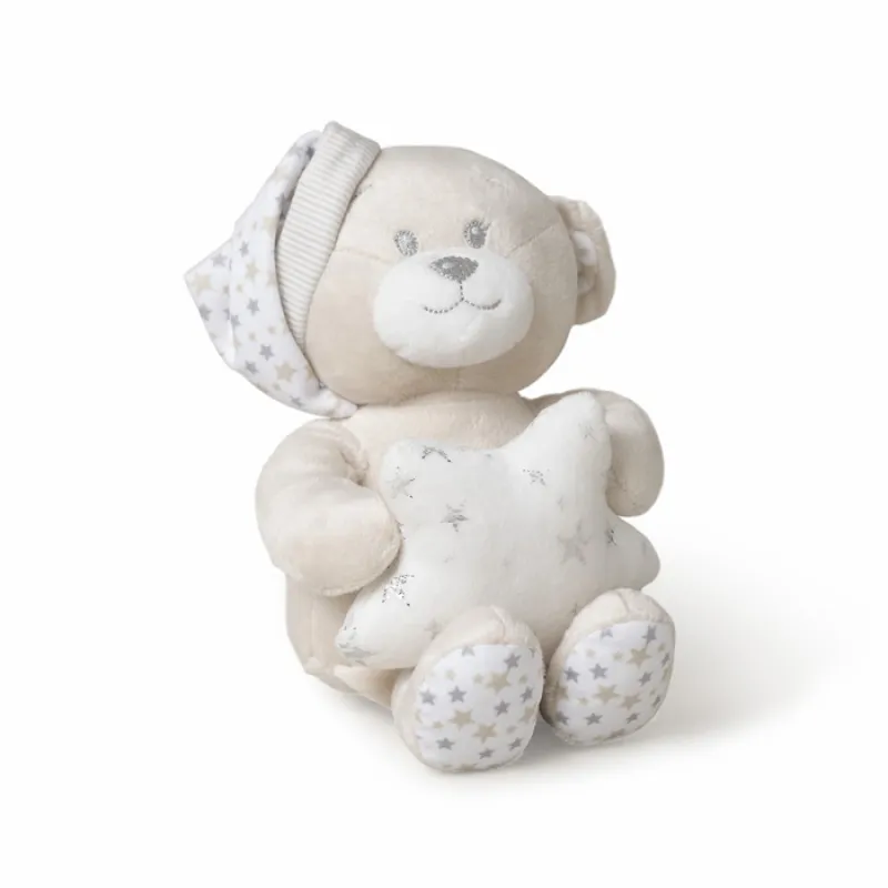 INTERBABY Deka měkká kuličky + přítulka + medvídek