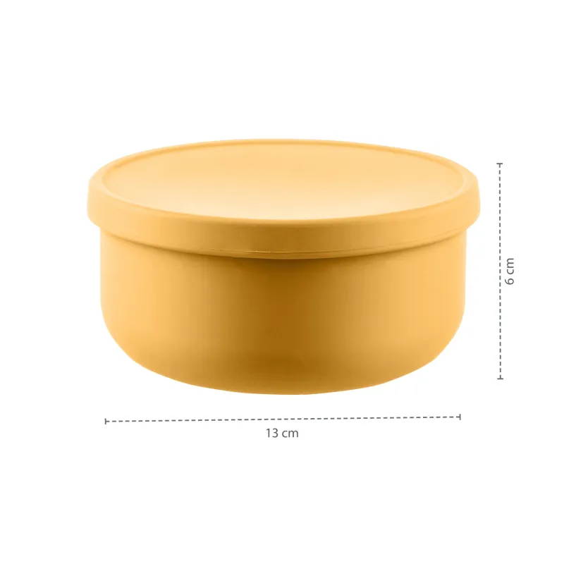 Zopa Silikonová miska s víčkem