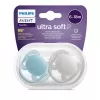 Avent Šidítko Ultrasoft Premium 6-18 m 2ks kluk
