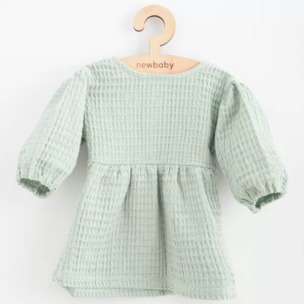 New Baby Kojenecké mušelínové šaty Comfort clothes šalvějová