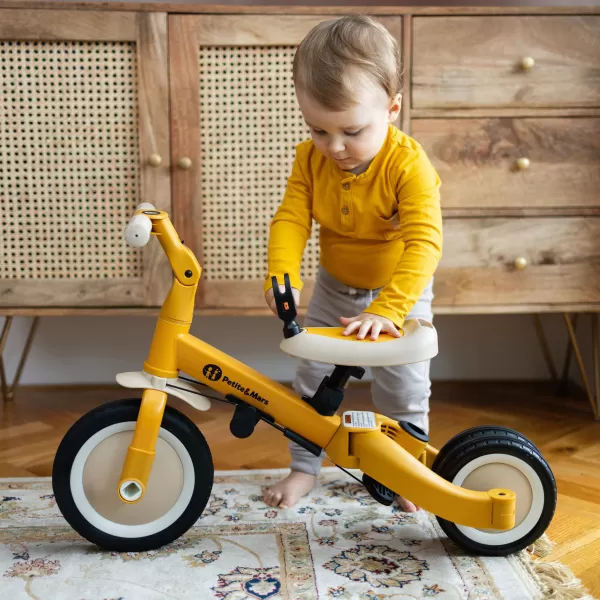 PETITE&MARS Tříkolka multifunkční 5v1 Turbo