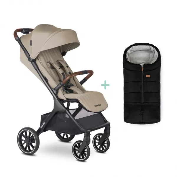 EASYWALKER Kočárek sportovní Jackey2 XL + PETITE&MARS fusak Jibot ZDARMA
